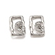 Aretes de latón&nbsp;LS-EJEW-G432-01P-4