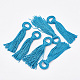 Décorations de gros pendentif pompon en polyester FIND-S274-03-2