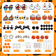 Sunnyclue Kit de fabrication de boucles d'oreilles Halloween Day DIY-SC0021-92-2