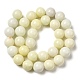 Natürliche Jade Perlen Stränge G-H298-A04-05-3
