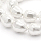 Hebras de perlas de concha de lágrima BSHE-M008-02B-1