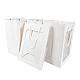 BENECREAT 10 Packs White Kraft Paper Gift Bags with Window 25x18x13cm Paper Shopping Bags Retail Bags for Party Favor Storage AJEW-BC0005-51A-1