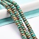 Synthetic Turquoise Beads Strands G-C034-02C-2