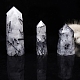 Point Tower Natural Tourmalinated Quartz Home Display Decoration PW-WG71006-04-2