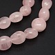 Pépites naturelles madagascar perles de quartz rose G-N0164-17-2