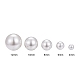 Umweltfreundliche Perlenperlen aus Kunststoffimitat MACR-ZZ0001-01-2