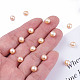 Perle di perle d'acqua dolce coltivate naturali semiforate PEAR-N020-06A-9