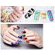 Self-adhesive Ultra Thin Frosted Line Nail Stickers MRMJ-K010-07C-6