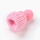 Sombrero de lana tejido a mano decoración AJEW-L066-B-3