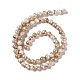 Brins de perles de coquille d'eau douce naturelles de style drawbench SHEL-F003-10B-3