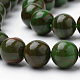 Chapelets de perles en jaspe avec images naturelles G-S272-10mm-03-3