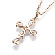 Exquisite Brass Pendant Necklaces NJEW-EE0003-002G-3
