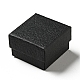 Cajas de regalo de joyería de papel de textura OBOX-G016-C01-B-2