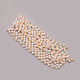 Cadenas de cuentas de perlas acrílicas hechas a mano AJEW-WH0274-01-1