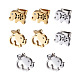 8 pièces 4 styles 304 pendentifs en acier inoxydable STAS-TA0001-36-2