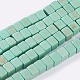 Synthetic Turquoise Beads Strands X-TURQ-G108-4x4mm-03-1