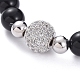 Kits de colliers avec pendentif et bracelets élastiques SJEW-JS01071-11