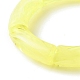 Ensemble de bracelets extensibles en perles de tube acrylique BJEW-JB07773-4