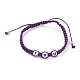 Bracelets de perles tressées en cordon de polyester ciré réglable BJEW-JB05846-05-1