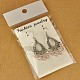 Tibetan Style Chandelier Earrings EJEW-JE00535-09-2