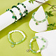 Sunnyclue 1 boîte de 6 breloques Saint Patrick pour la fabrication de bracelets DIY-SC0020-88-5