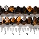 Natürlichen Tigerauge Perlen Stränge G-N327-05-16-5