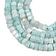 Природных амазонит бисер нитей&nbsp;G-G345-C20-2x4mm-4