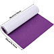 Benecreat 15.7x78.7 (40cmx2m) tela de fieltro autoadhesiva forro de caja de joyería púrpura para fabricación de disfraces y protección de muebles DIY-WH0146-04L-2