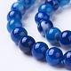 Natural Agate Beads Strands X-G-G754-07-8mm-3