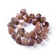 Natural Sunstone Beads Strands G-F653-14-2