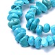 Brins de perles de magnésite naturelle TURQ-P001-02A-02-3
