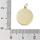 Подвески из латуни с эмалью в стойку KK-M293-39G-01-3