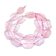 Chapelets de perles en quartz rose naturel G-L552P-03-3