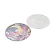 DIY Moon Theme Fancy Scenery Diamond Painting Round Acrylic Cup Mat Kits DIY-H163-07-3