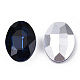 Cabujones de cristal con rhinestone RGLA-T080-18x25mm-13-2