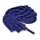 Rondelle Lapis Lazuli Beads Strands G-N0410-05-10x6mm-2