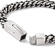 304 bracelet chaînes de corde en acier inoxydable pour homme femme STAS-E001-01AS-3
