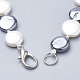 Shell collane di perle perline NJEW-Q310-23-3
