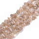 Natürliche sunstone Perlen Stränge X-G-S363-016-1