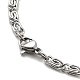 304 colliers pendentif en acier inoxydable pour femmes et hommes NJEW-G123-14P-4