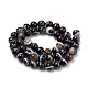 Natural Striped Agate/Banded Agate Beads Strands G-S259-04A-12mm-2