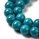Chapelets de perles en howlite naturelle G-B049-E01-01B-4