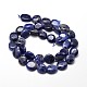 Natural Sodalite Nuggets Beads Strands G-J336-09-2