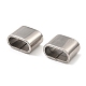 303 Stainless Steel Slide Charms/Slider Beads STAS-D061-03B-P-2