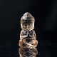 Décorations d'affichage de sculpture en quartz fumé naturel G-PW0004-63B-1