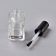 Прозрачный стеклянный лак для ногтей пустая бутылка MRMJ-WH0026-02D-2