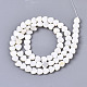 Eau douce naturelle de coquillage perles brins SHEL-N026-67-2