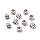 Stainless Steel Textured Beads STAS-M003-04P-4