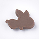 バニー樹脂カボション  ウサギの人形  ミックスカラー  20x25.5~26x6.5~7mm CRES-T010-113-3