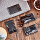 Benecreat 100pcs schwarz pe Mylar Druckverschlussbeutel 4x6.3cm Lebensmittel selbstdichtende Aufbewahrungsbeutel wiederverschließbare versiegelte Beutel für Kaffeebohnen OPP-BC0001-08-6